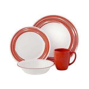 Corelle Brushed 16-Pc. Dinnerware Set, Service for 4